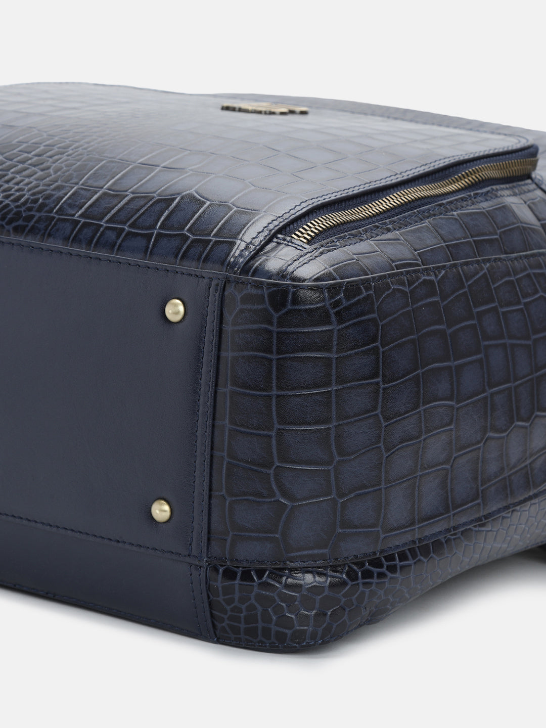 BAGATT Solofra Blue Leather Bagpack