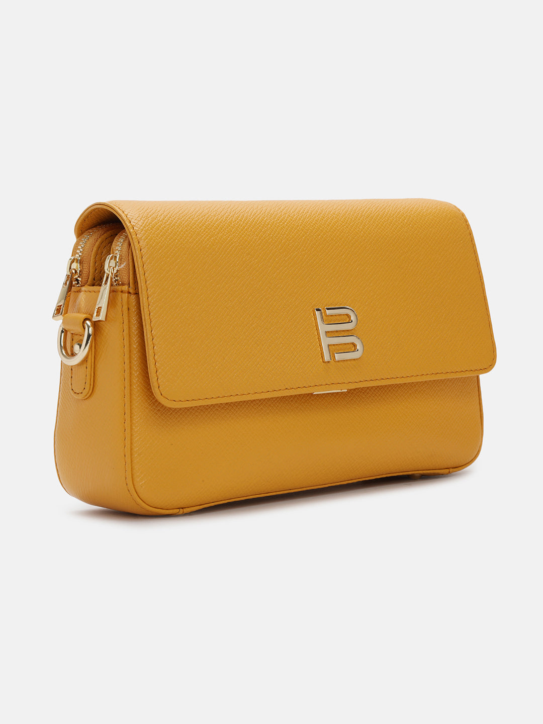 BAGATT Campania Yellow Cross Body Bag