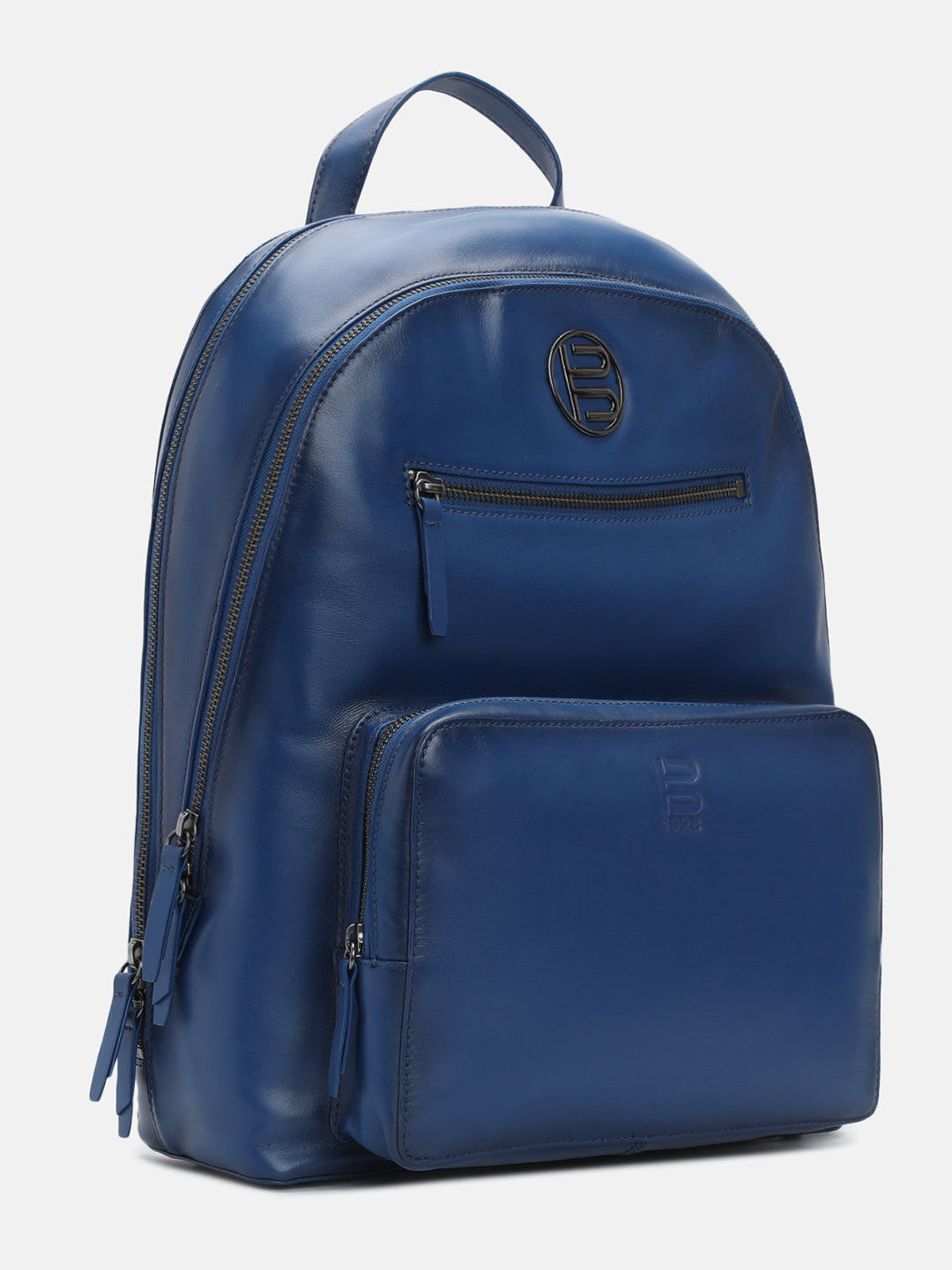 BAGATT Solofra Light blue Leather Bagpack