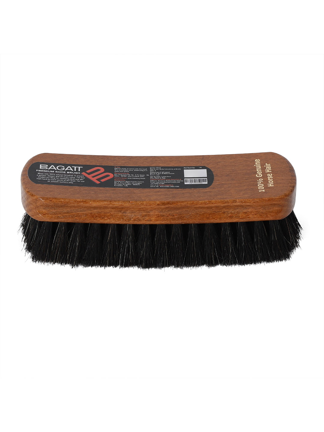 BAGATT Black Premium Shoe Brush