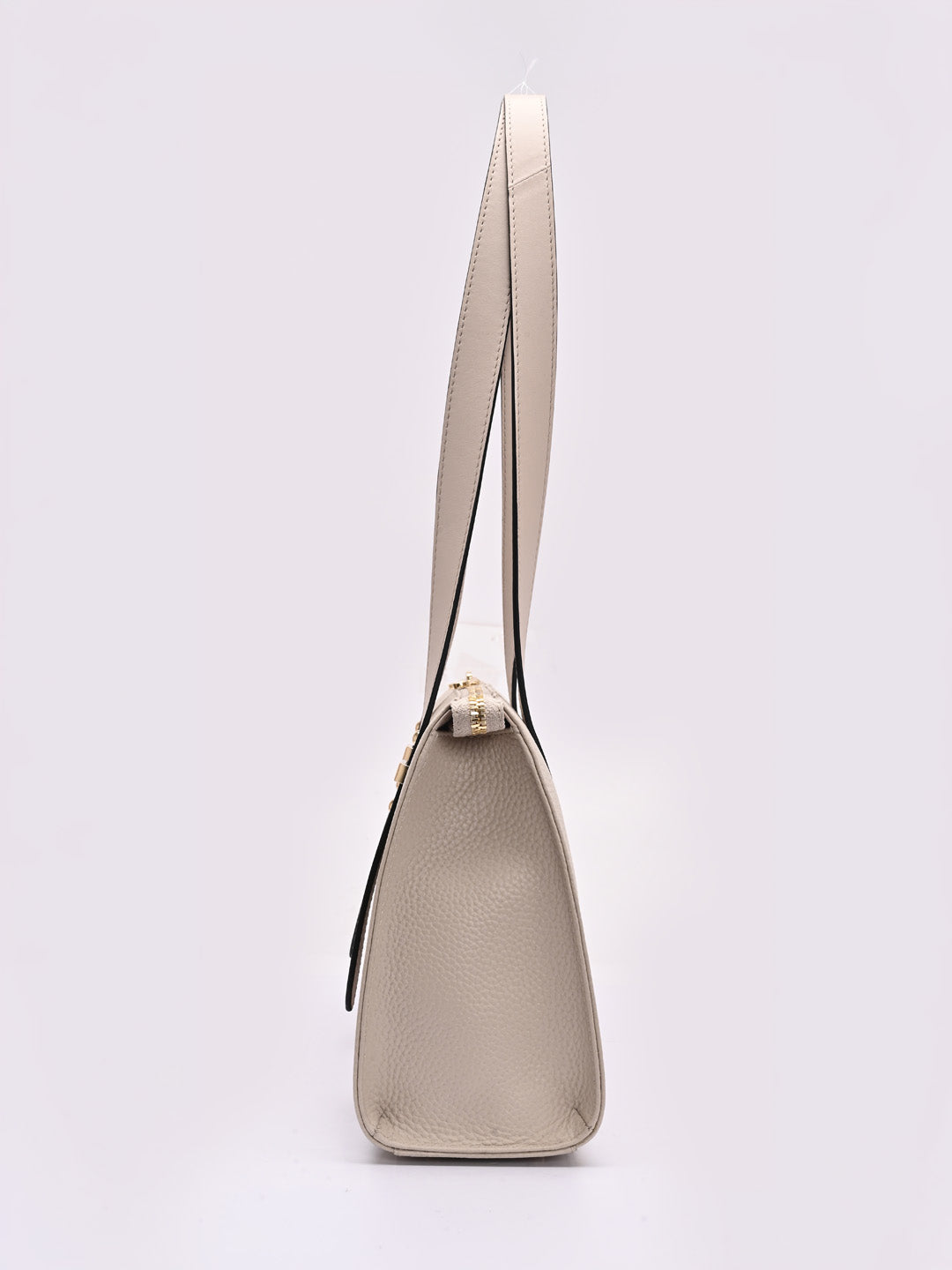 TT.BAGATT Beige Wax Leather Shoulder Handbags