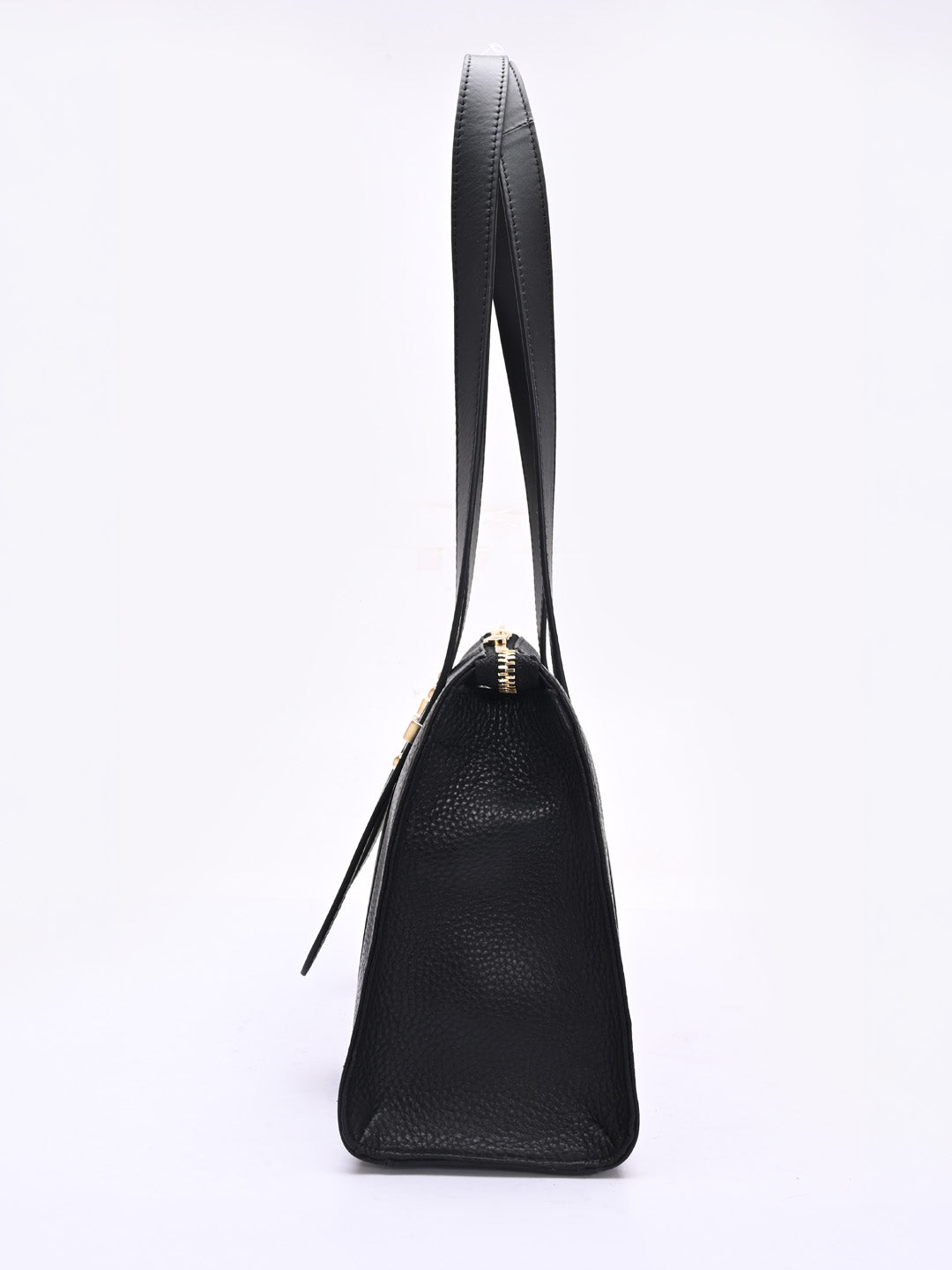 TT.BAGATT Black Wax Leather Shoulder Handbags