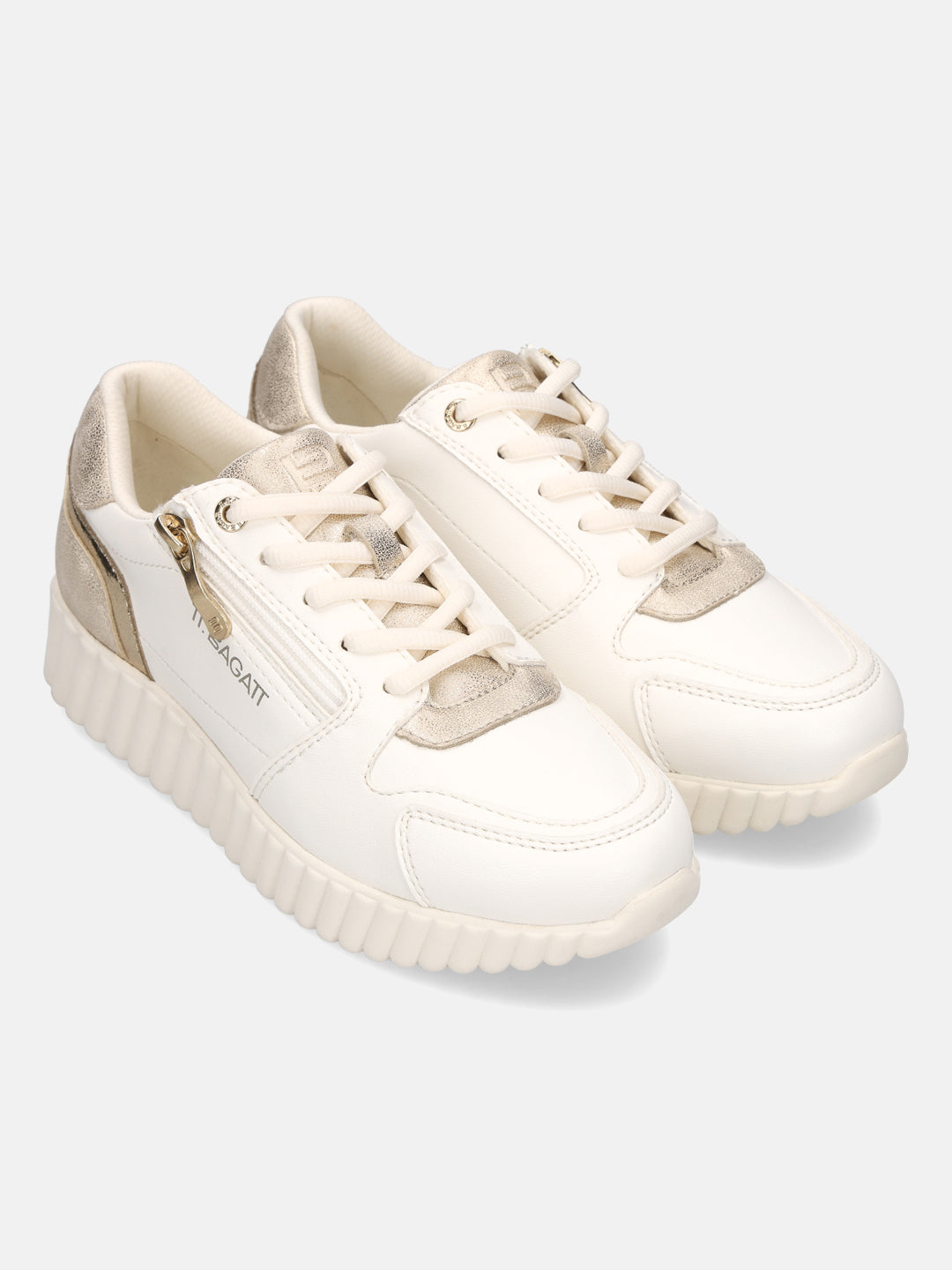 TT.BAGATT Carini Off-White Sneakers