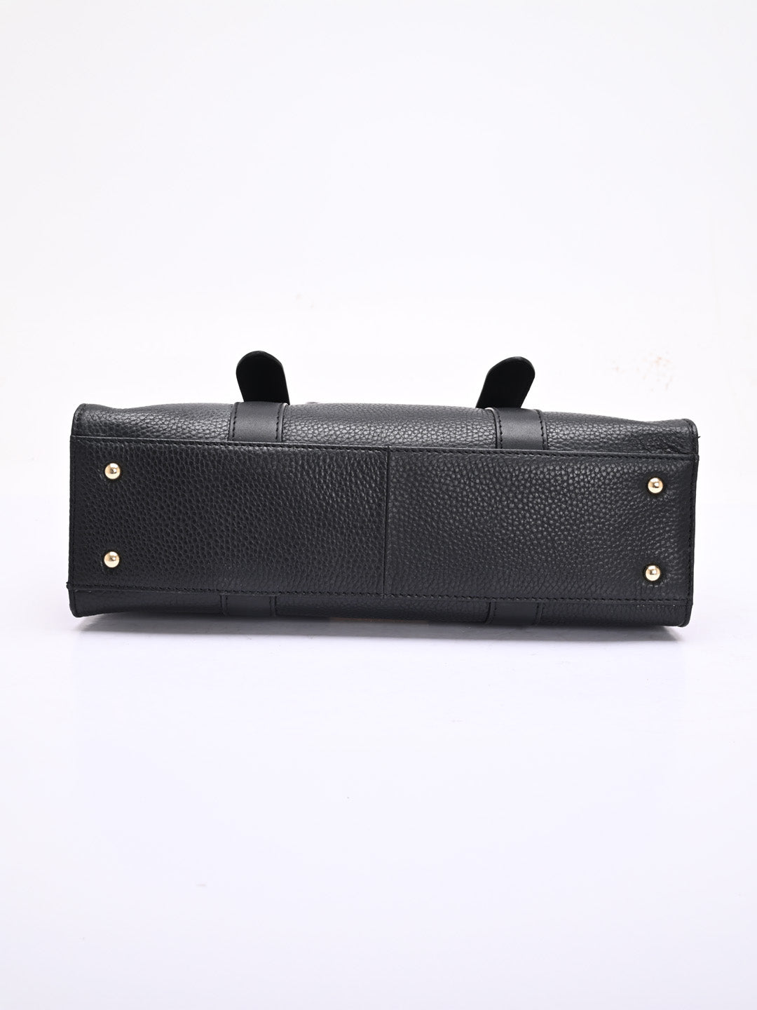 TT.BAGATT Black Wax Leather Shoulder Handbags