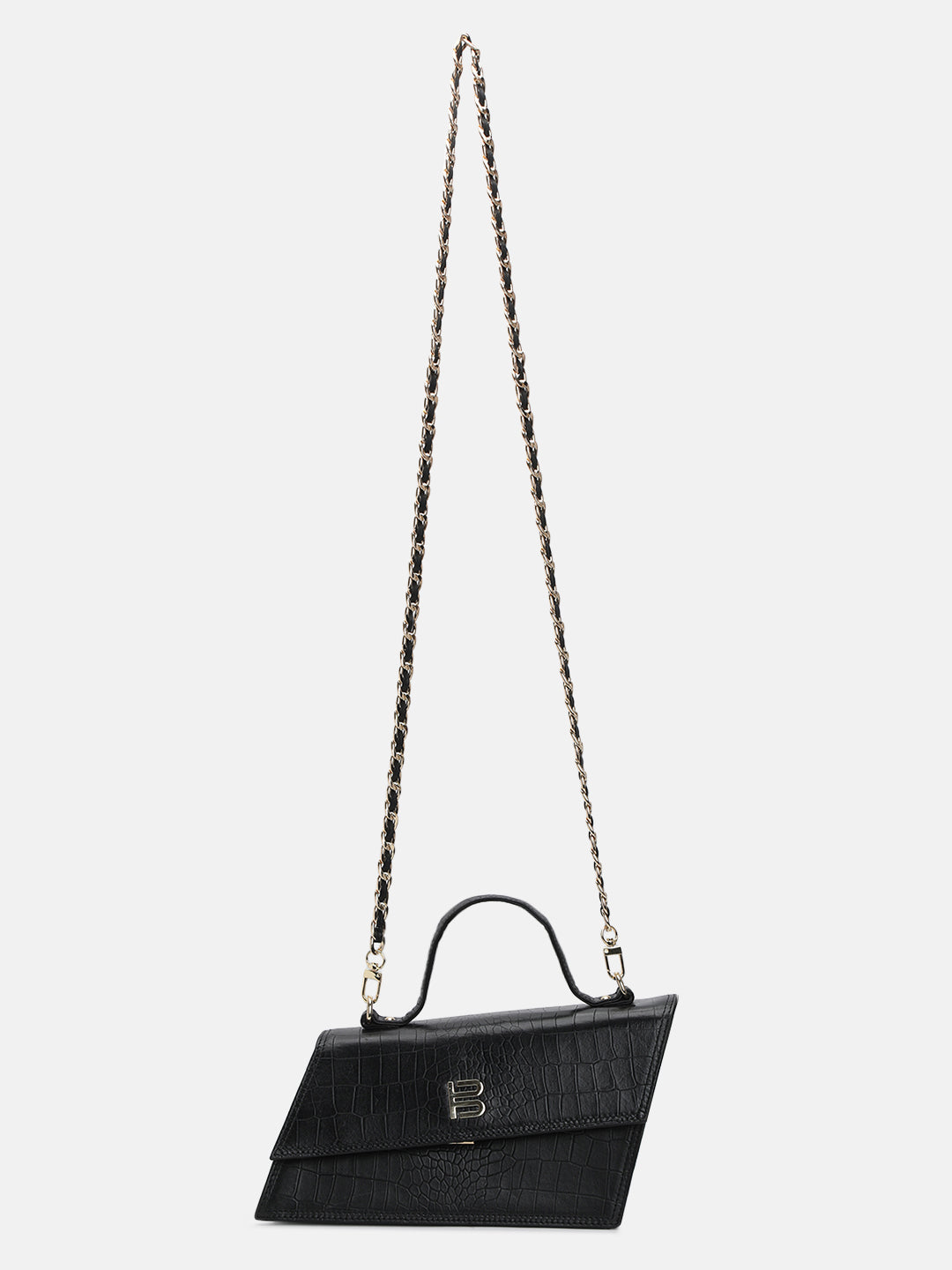 BAGATT Sparone Black Top Handle Bag