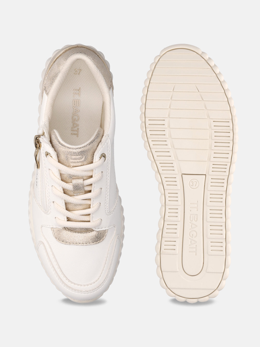 TT.BAGATT Carini Off-White Sneakers