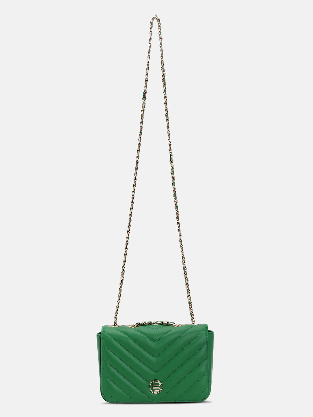 BAGATT Dark Green Cross Body Bag