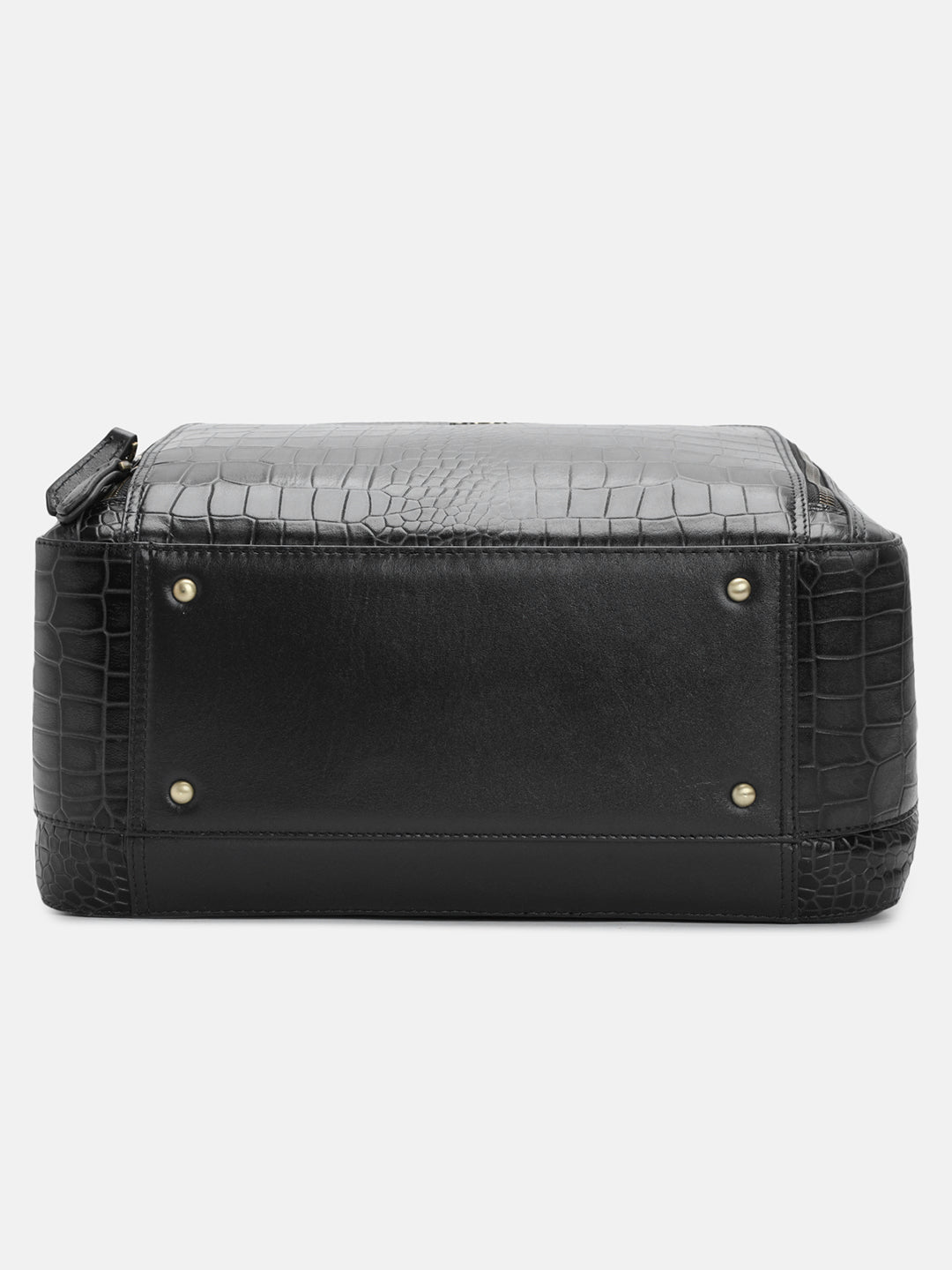 BAGATT Solofra Black Leather Bagpack