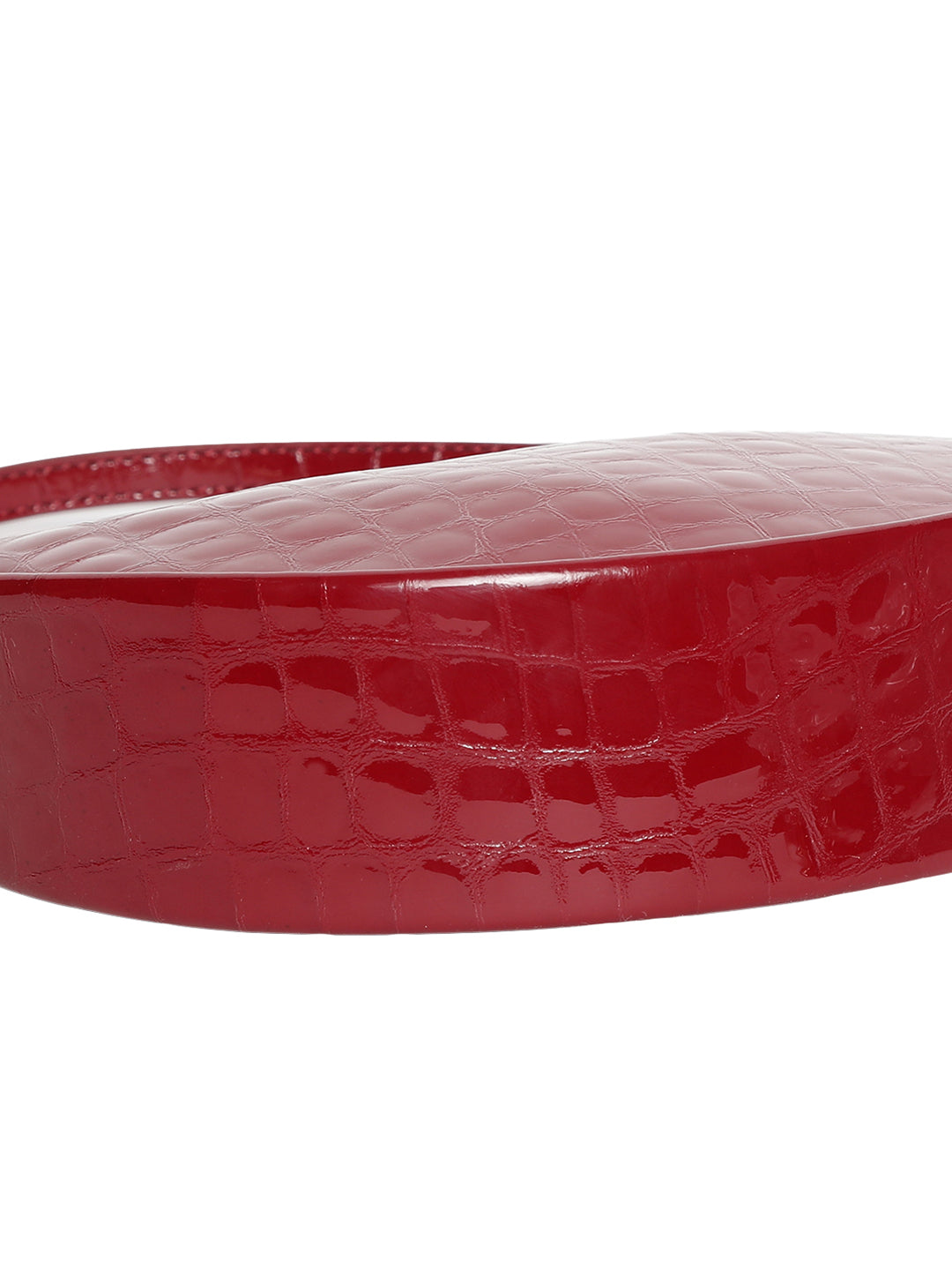 Barletta Red Leather Wristlet