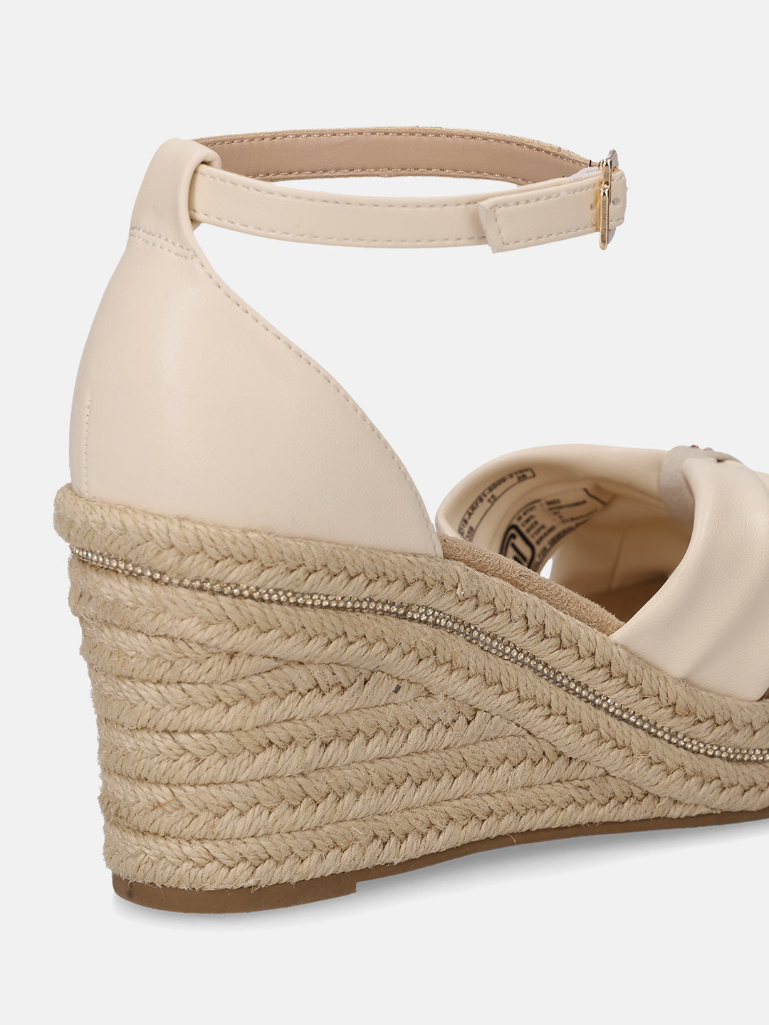 TT.BAGATT Trish Evo Off-White Ankle Strap Heels