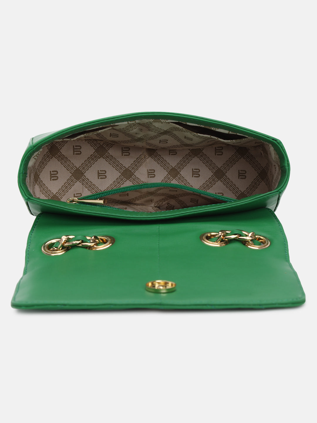 BAGATT Dark Green Cross Body Bag