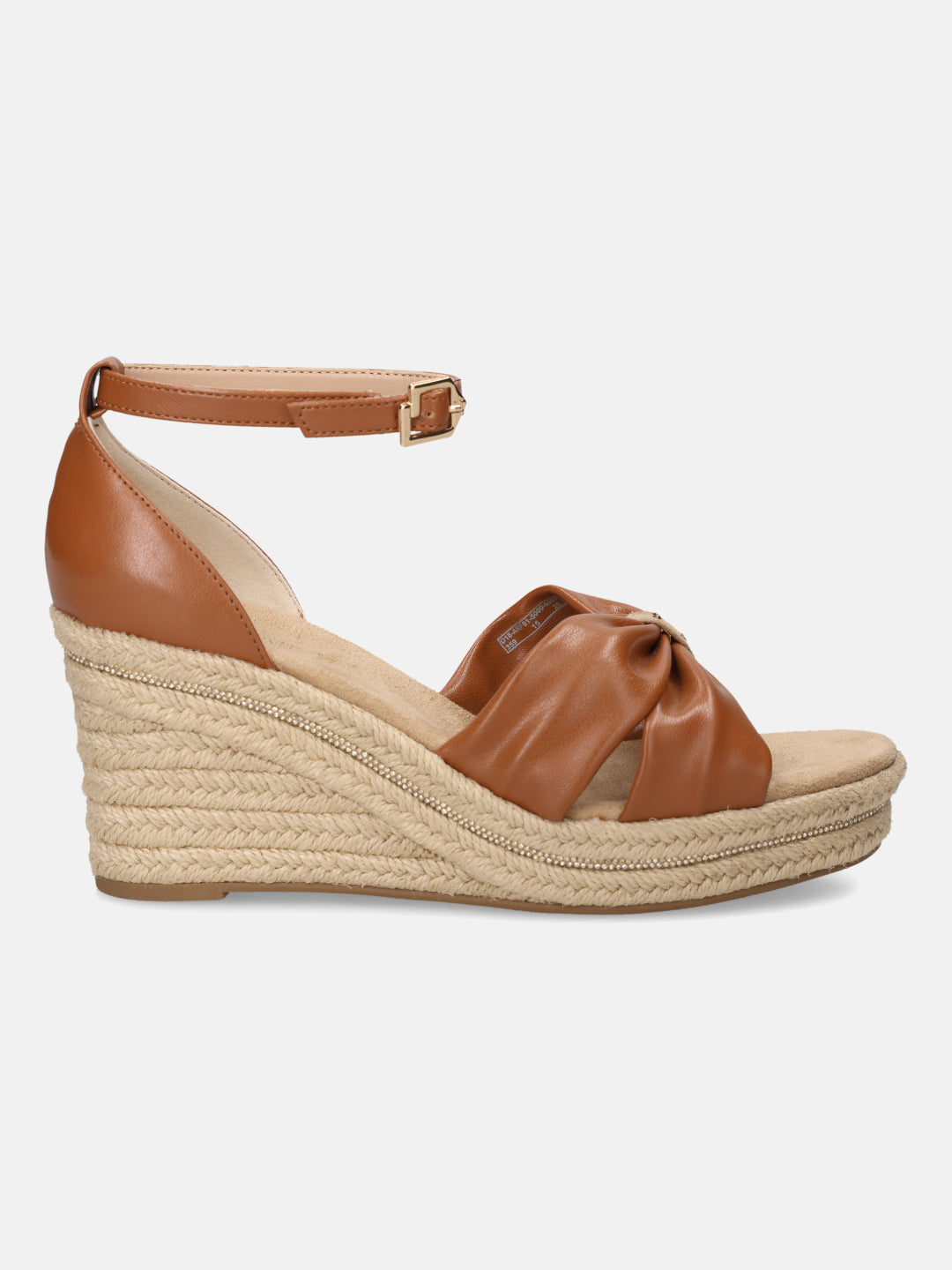 TT.BAGATT Trish Evo Cognac Ankle Strap Heels