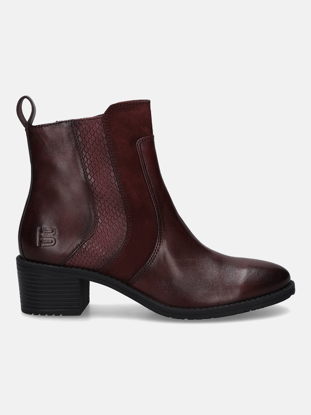 TT.BAGATT Ruby I Bordo Premium LeatherAnkle Boots