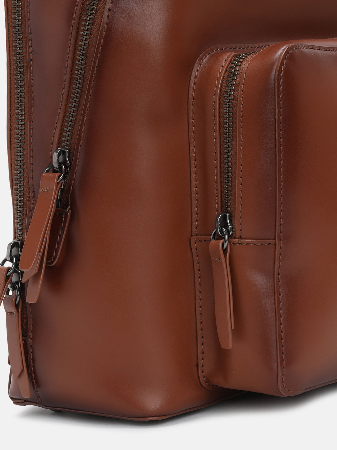 BAGATT Solofra Light brown Leather Bagpack