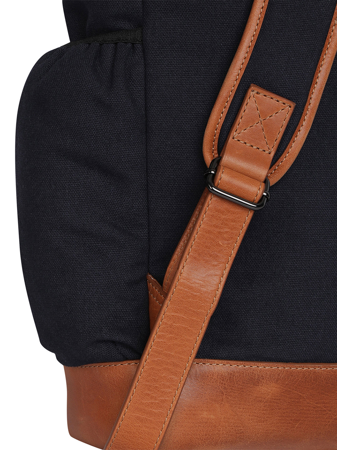 BAGATT Dark Blue Canvas Bagpack