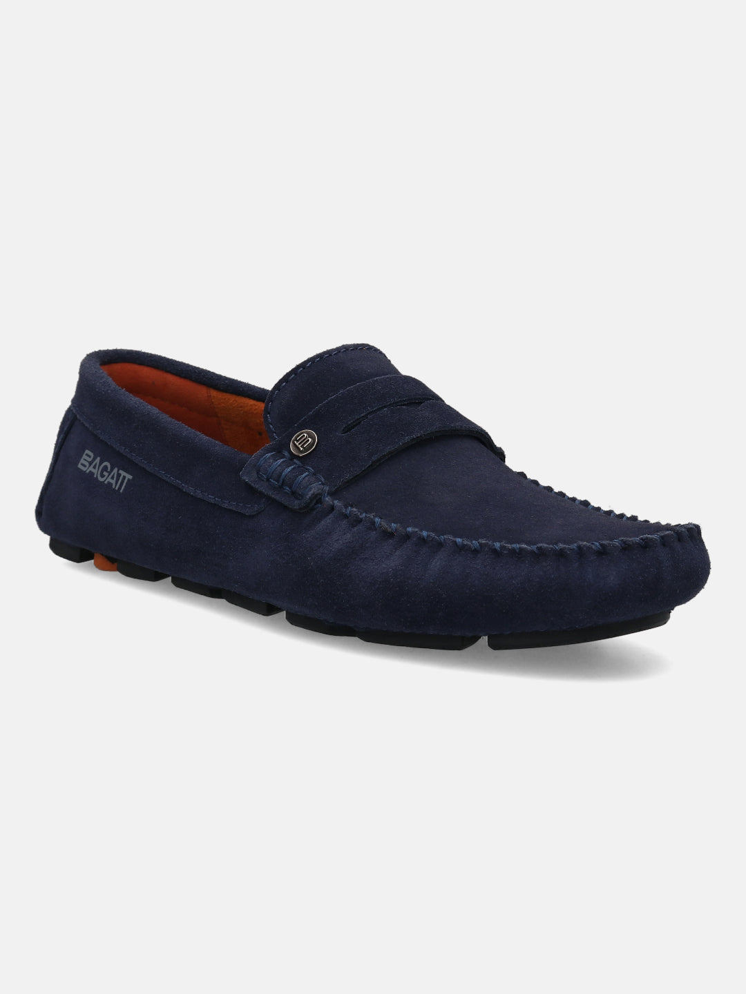 BAGATT Hexa Dark Blue Casual Slip-Ons