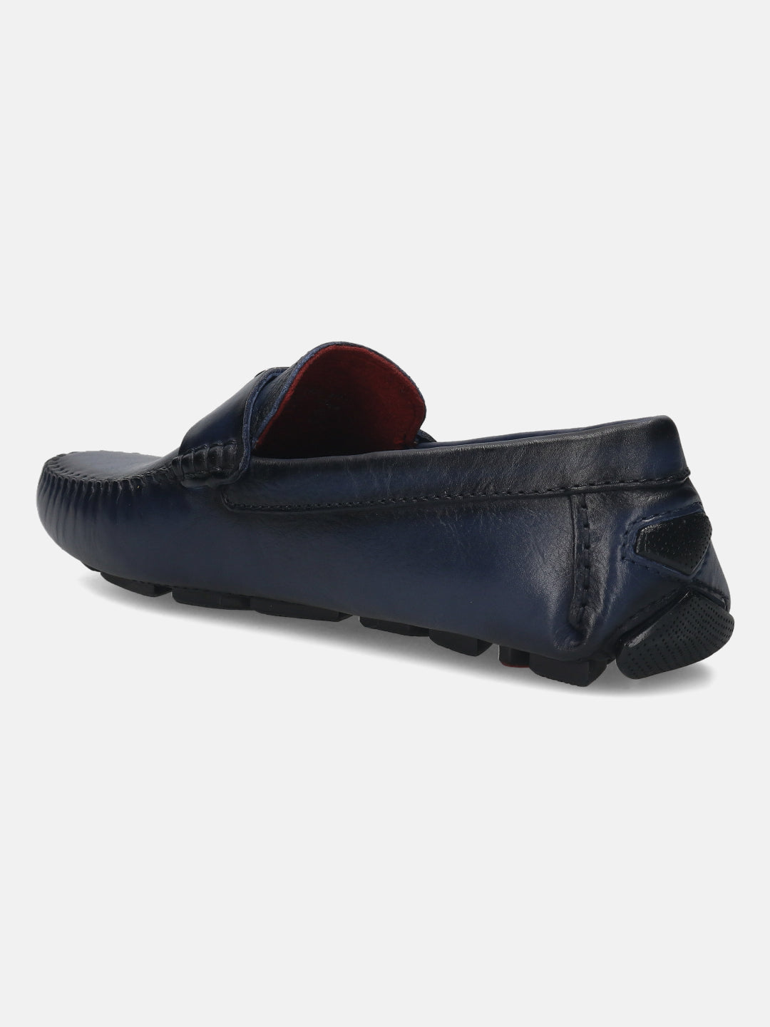 BAGATT  Hexa Blue Premium Leather Casual Slip-Ons