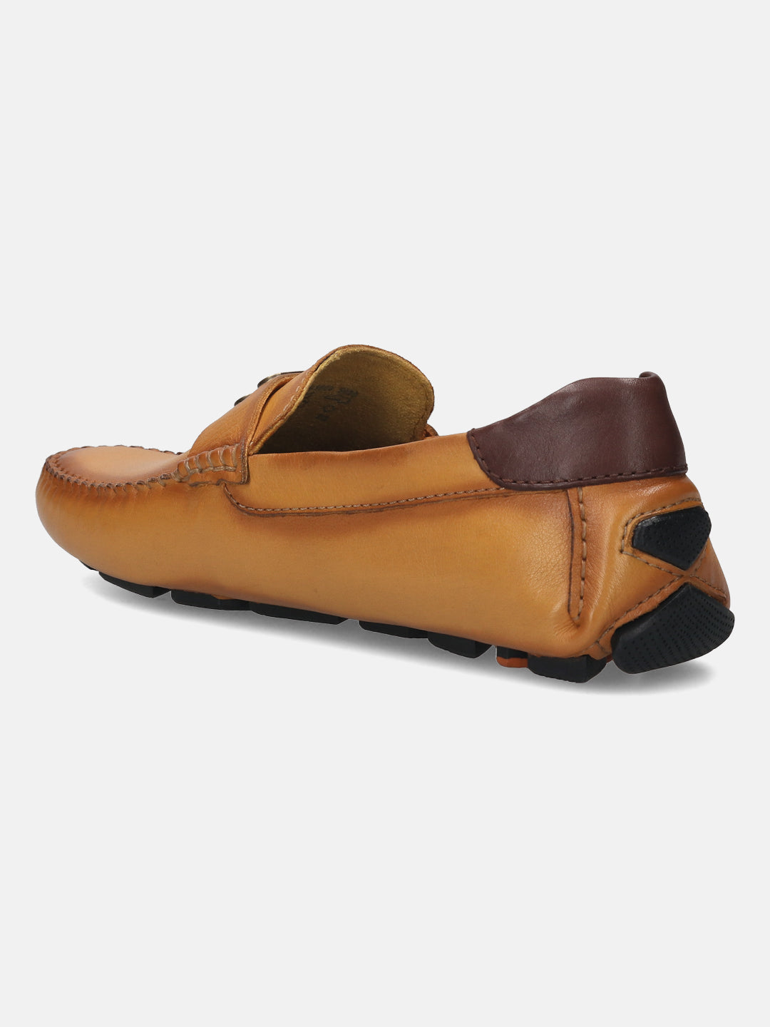 BAGATT Hexa Yellow Premium Leather Casual Slip-Ons