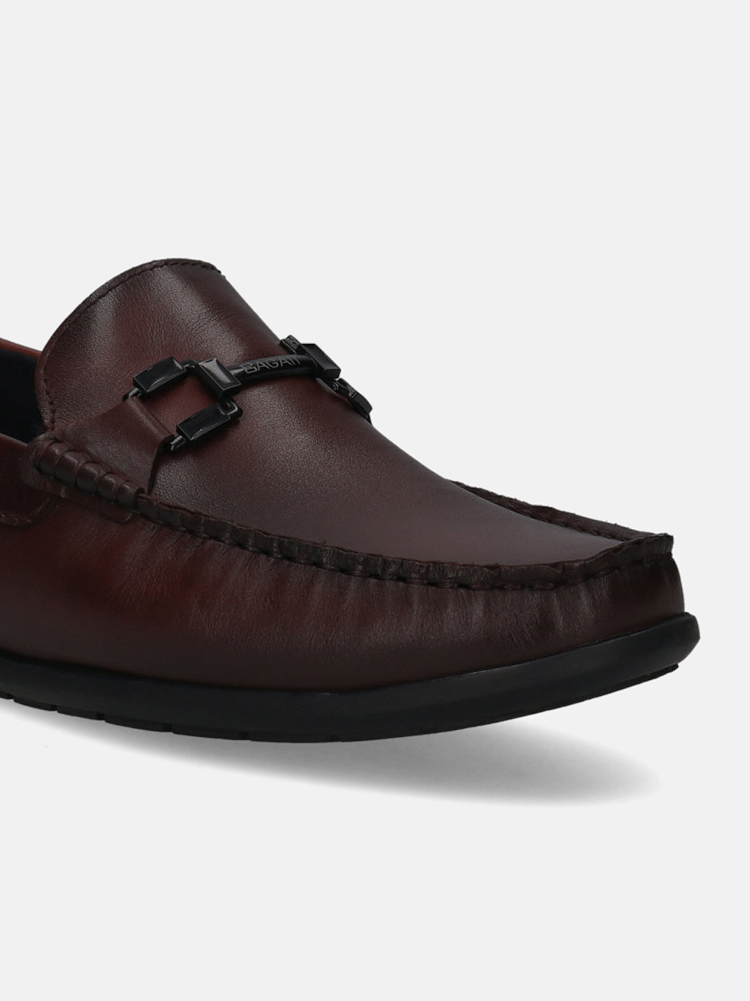 BAGATT Xline Bordo Premium Leather Casual Slip-Ons