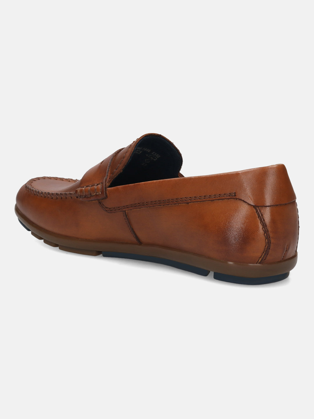 BAGATT Corrado Cognac Premium Leather Casual Slip-Ons