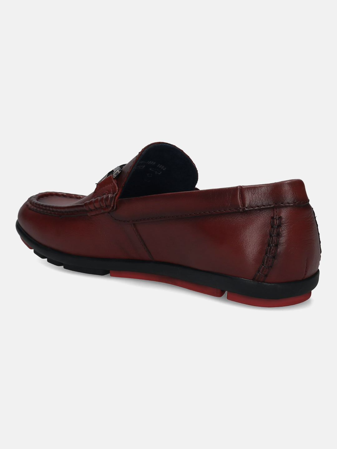 BAGATT Premium Leather Men's Red Drivers