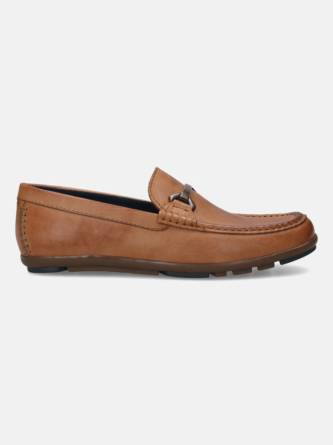 BAGATT Corrado Cognac Premium Leather Casual Slip-Ons