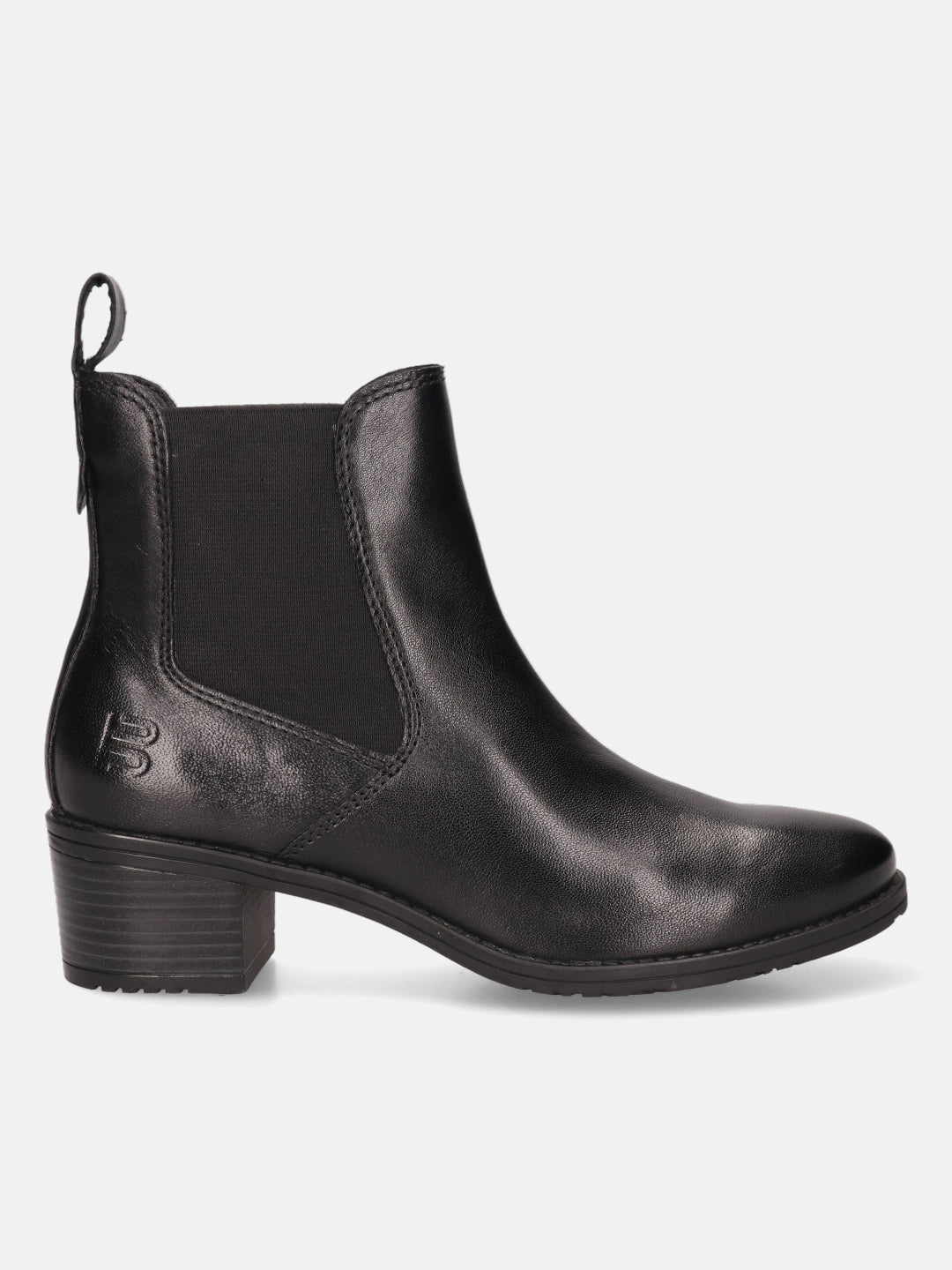 BAGATT Ruby Black Premium Leather Chelsea Boots