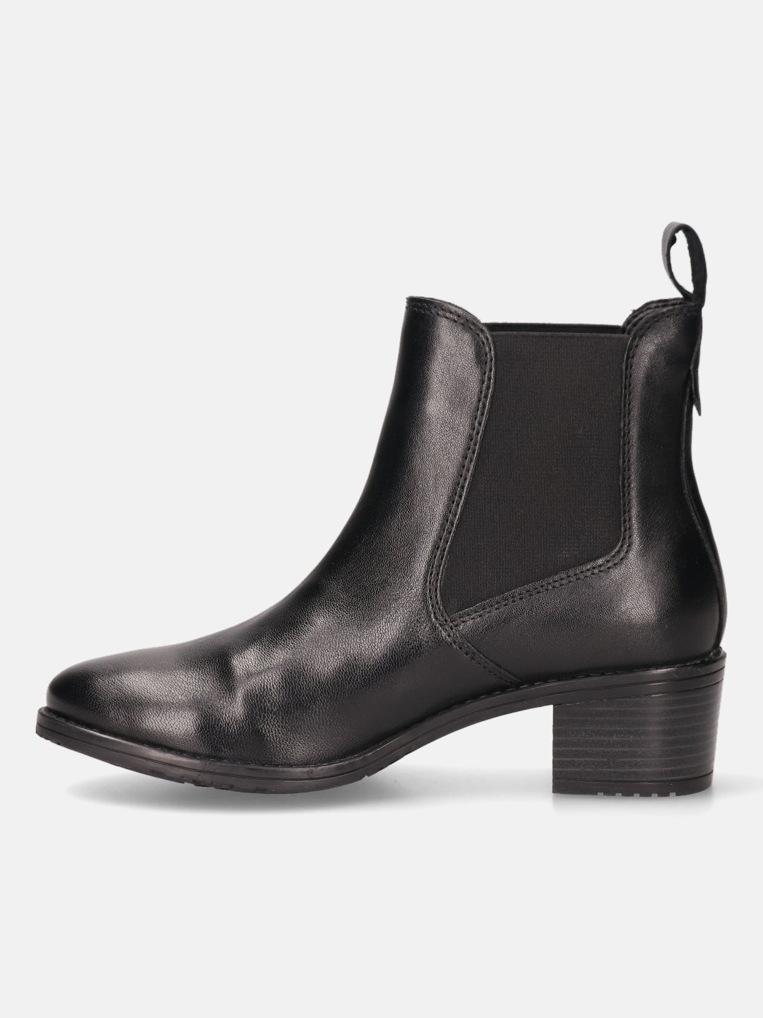 BAGATT Ruby Black Premium Leather Chelsea Boots