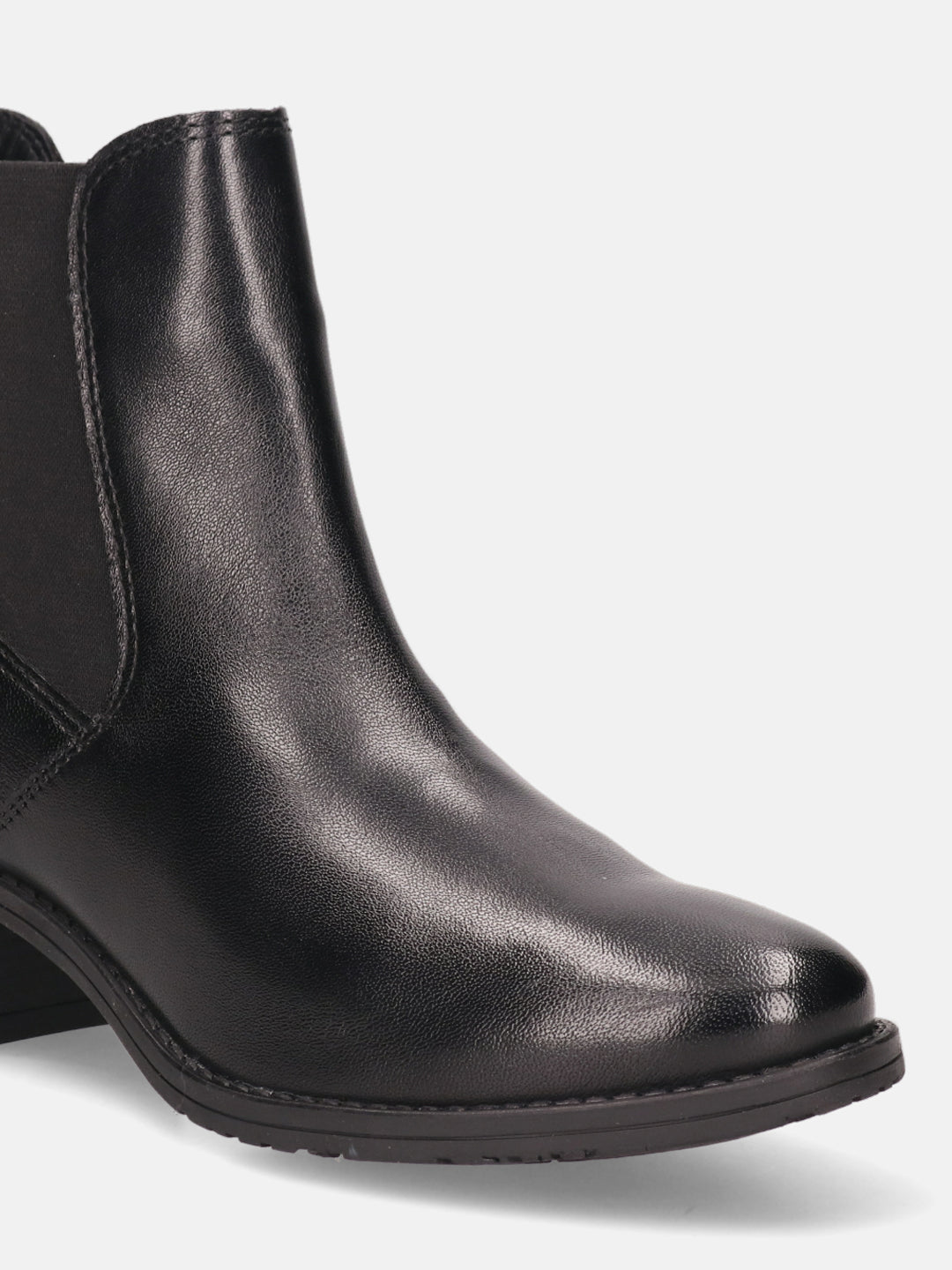 BAGATT Ruby Black Premium Leather Chelsea Boots