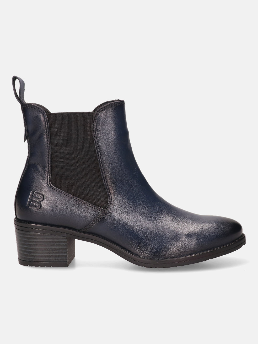 BAGATT  Ruby Dark Blue Premium Leather Chelsea Boots
