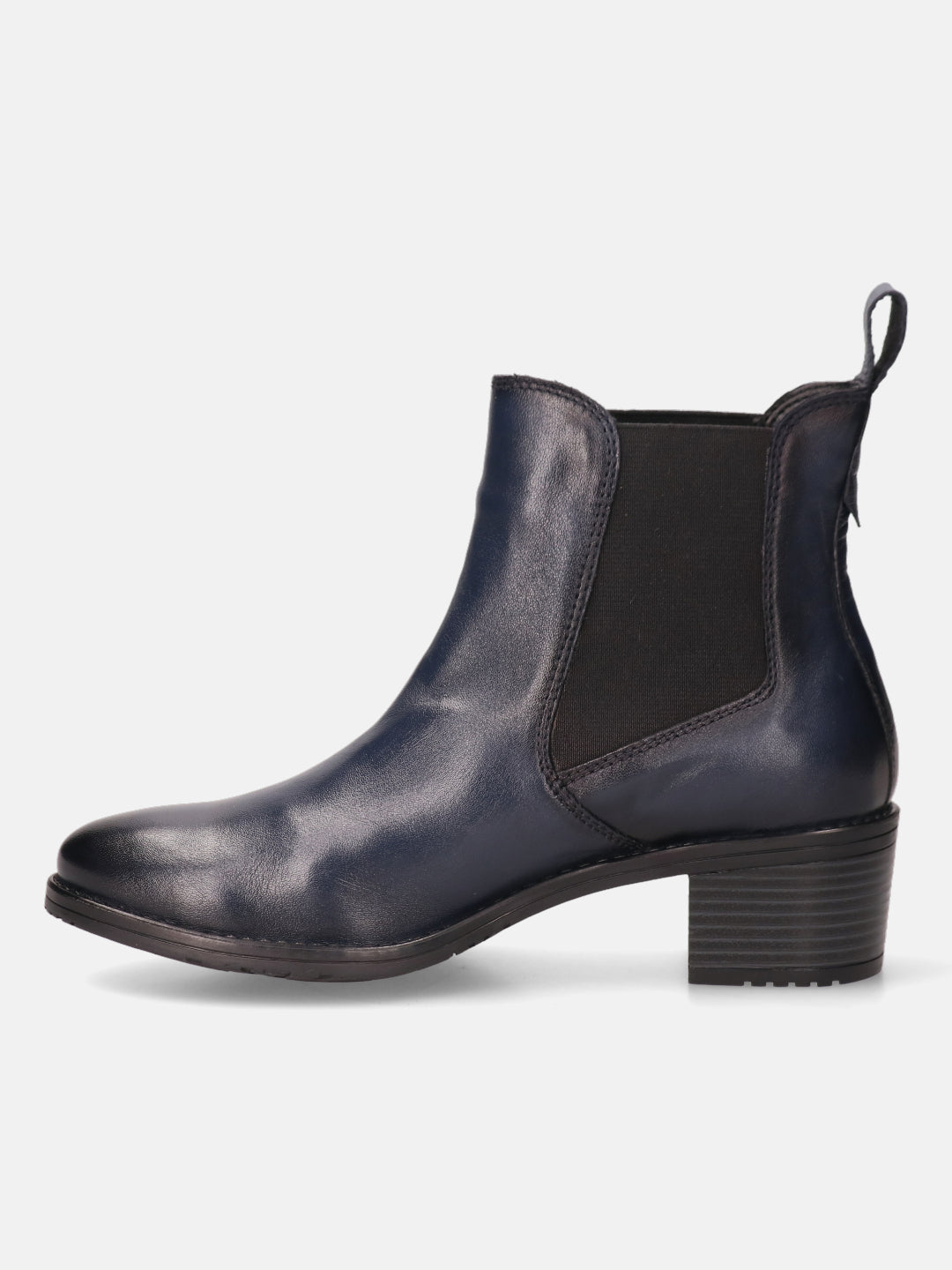 BAGATT  Ruby Dark Blue Premium Leather Chelsea Boots