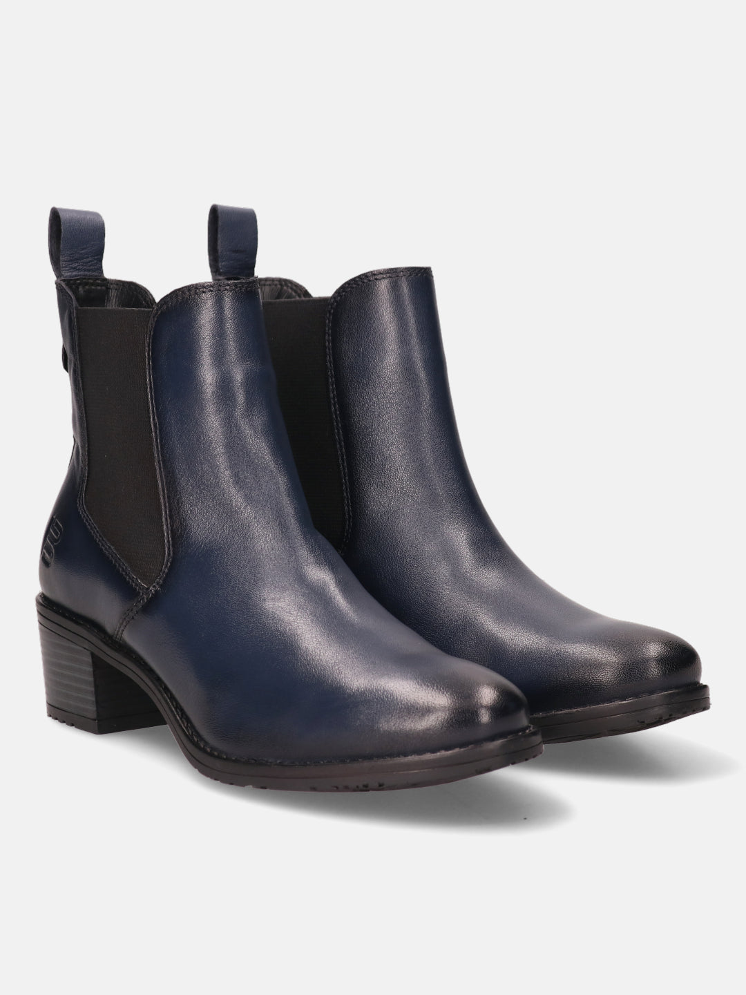 BAGATT  Ruby Dark Blue Premium Leather Chelsea Boots