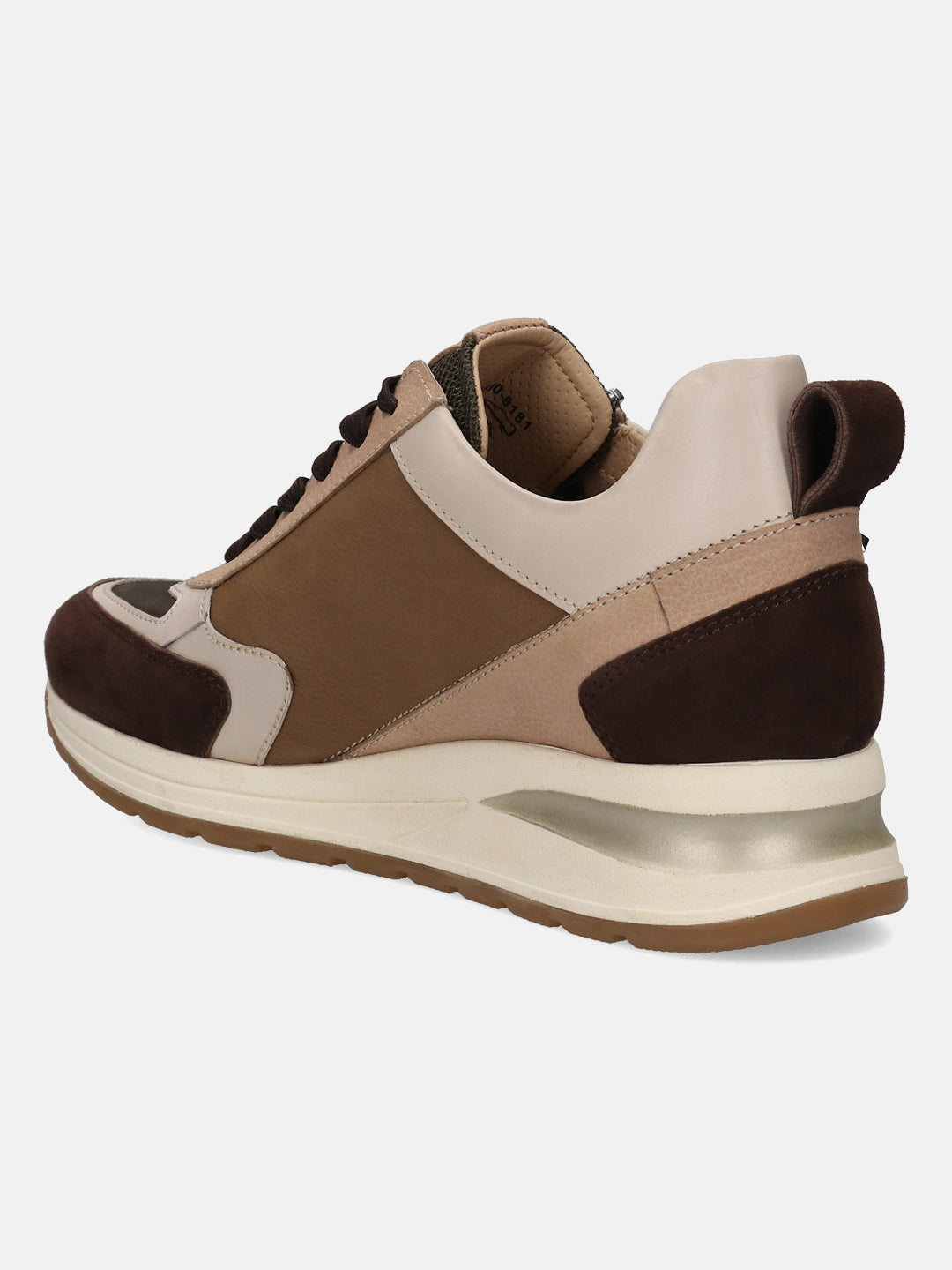 BAGATT Venice Dark Brown Mid Top Sneakers
