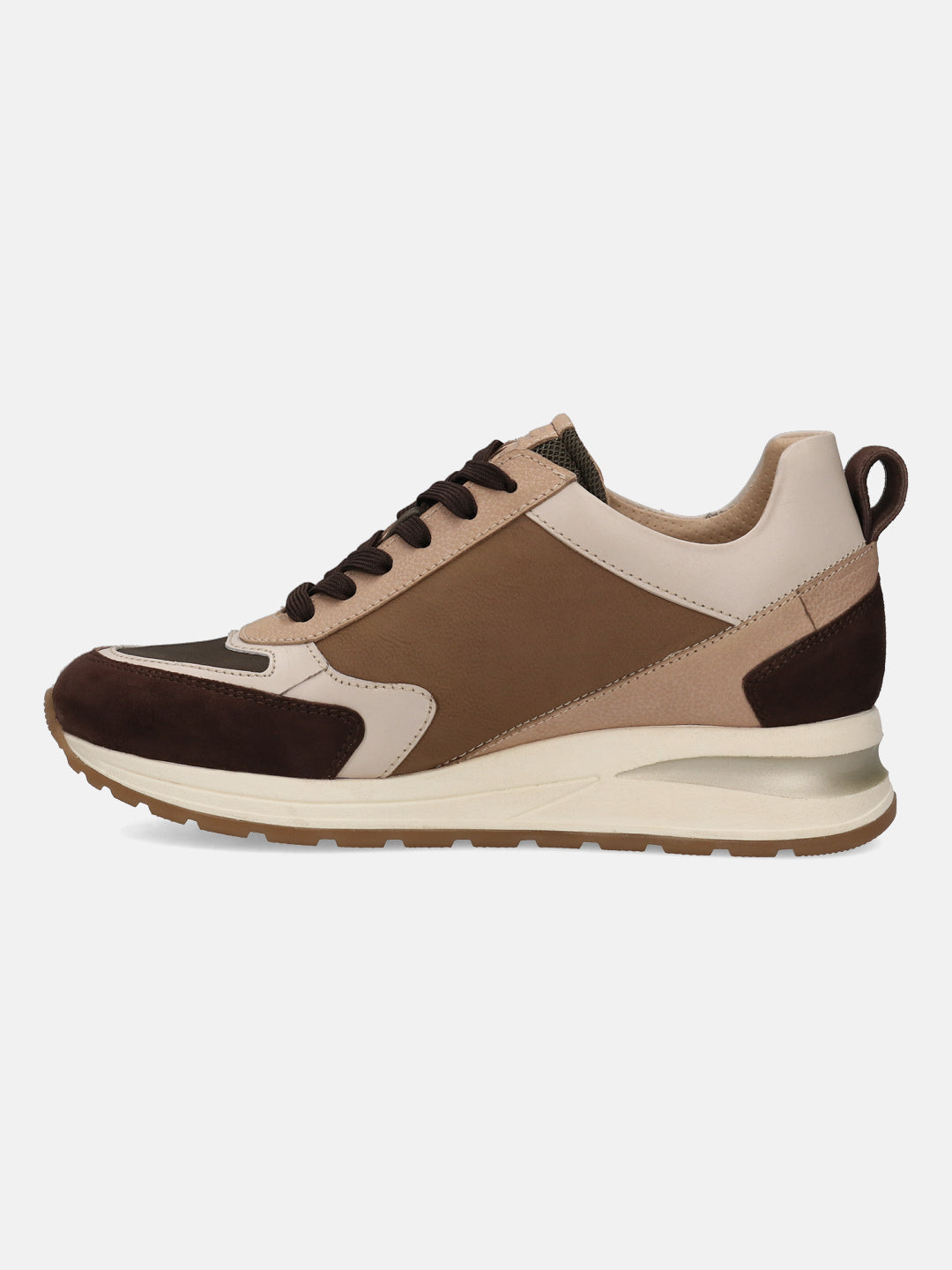 BAGATT Venice Dark Brown Mid Top Sneakers