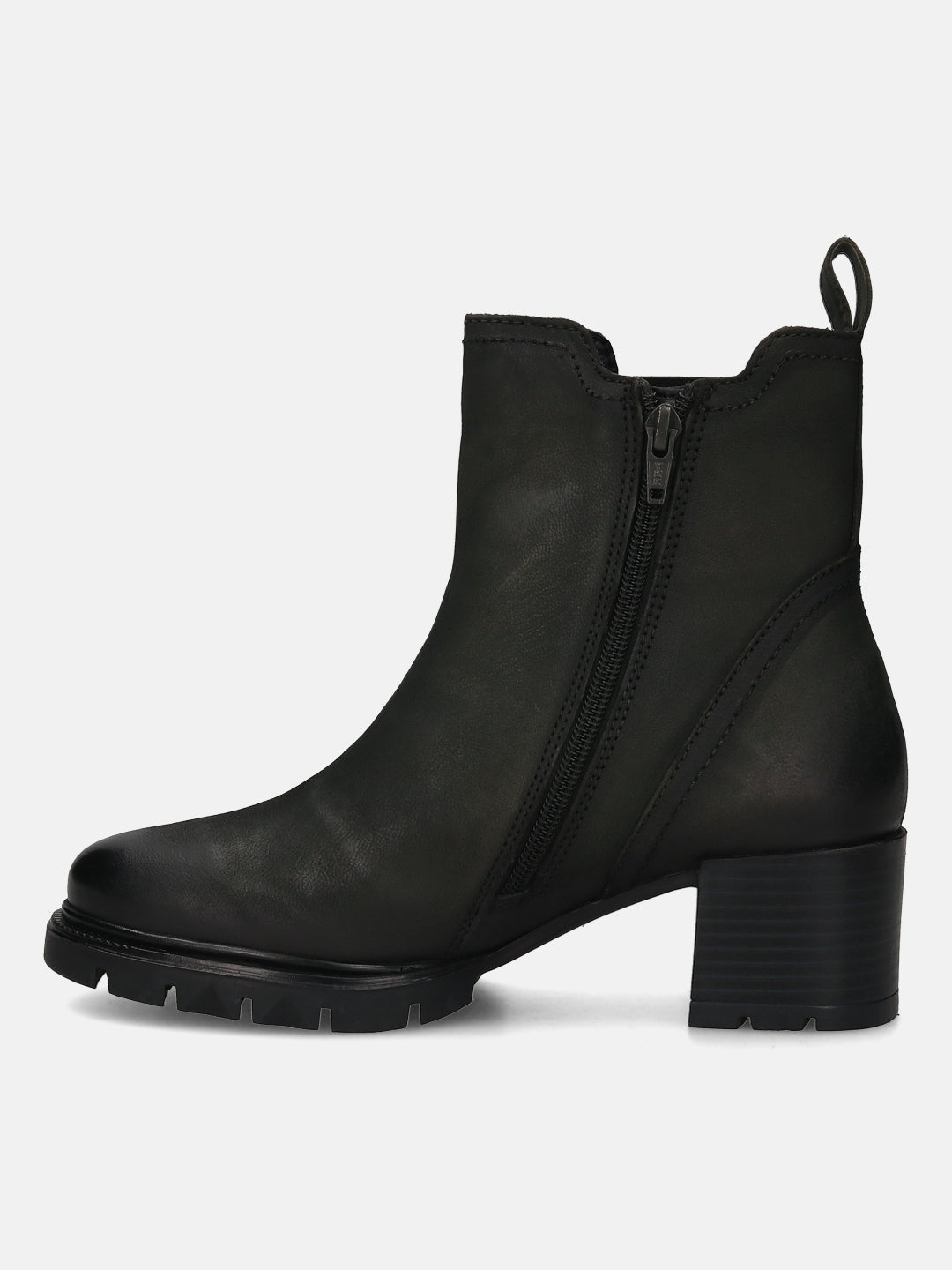 BAGATT Nubuck Leather Dark Green Chelsea Boots