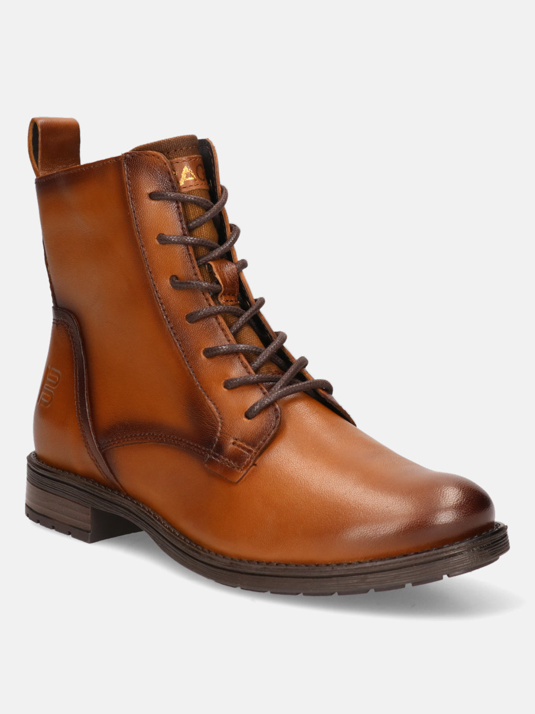 BAGATT Ronja I Cognac Premium Leather Ankle Boots