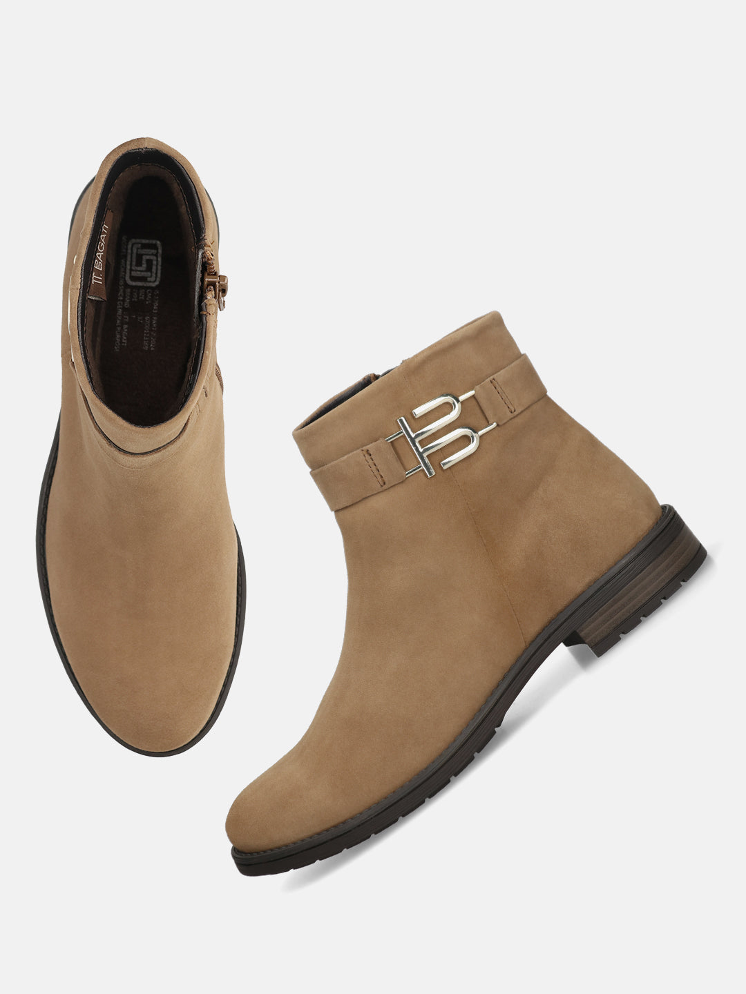 TT.BAGATT Ronja I Light Brown Premium Leather Ankle Boots