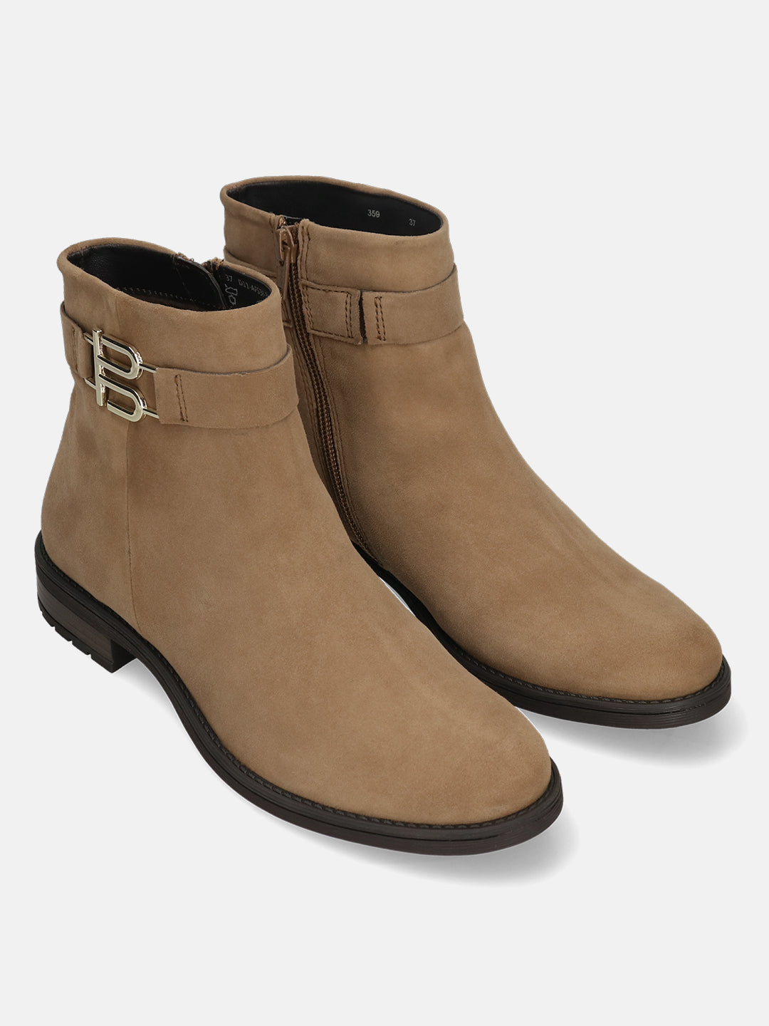 TT.BAGATT Ronja I Light Brown Premium Leather Ankle Boots