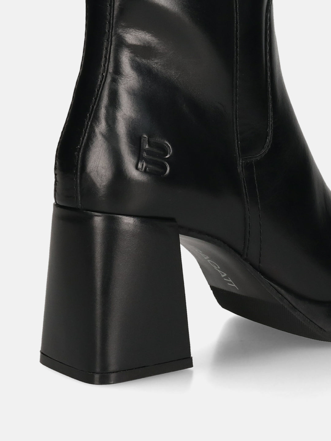 TT.BAGATT Anissa Evo Black Premium Leather Ankle Boots