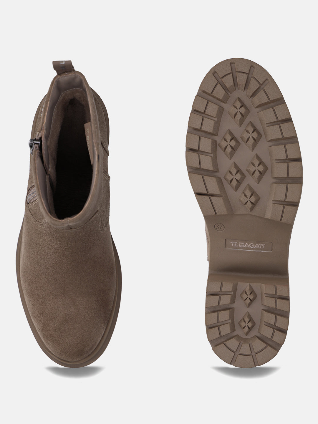 TT.BAGATT Joy Taupe Ankle Boots