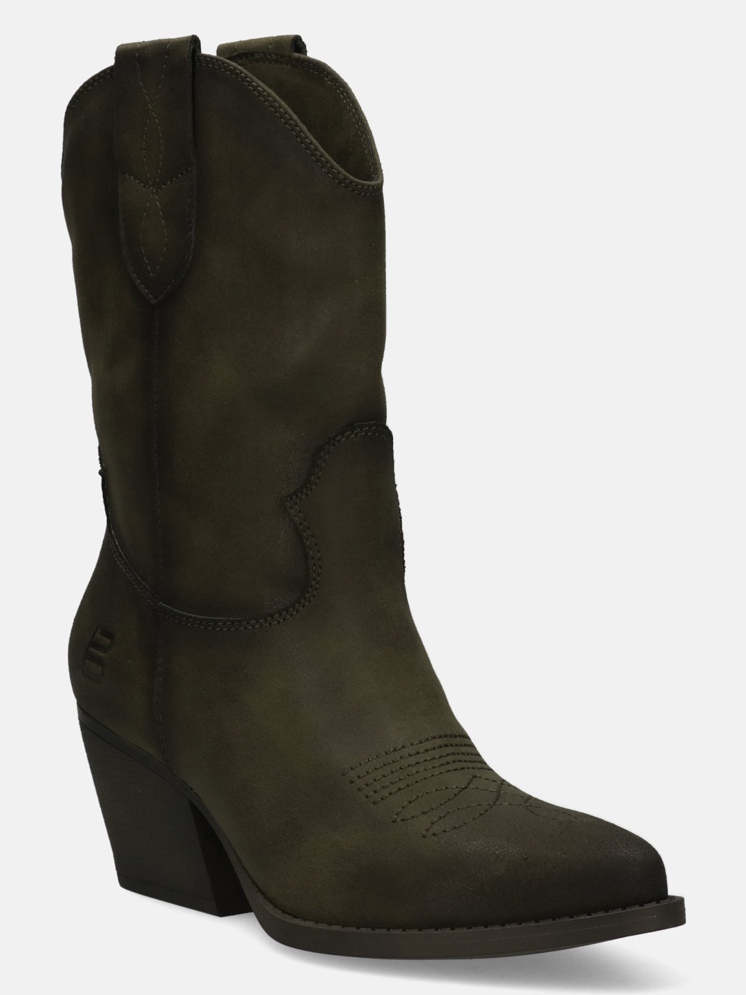 BAGATT  Messina Dark Green Cow boy Boots