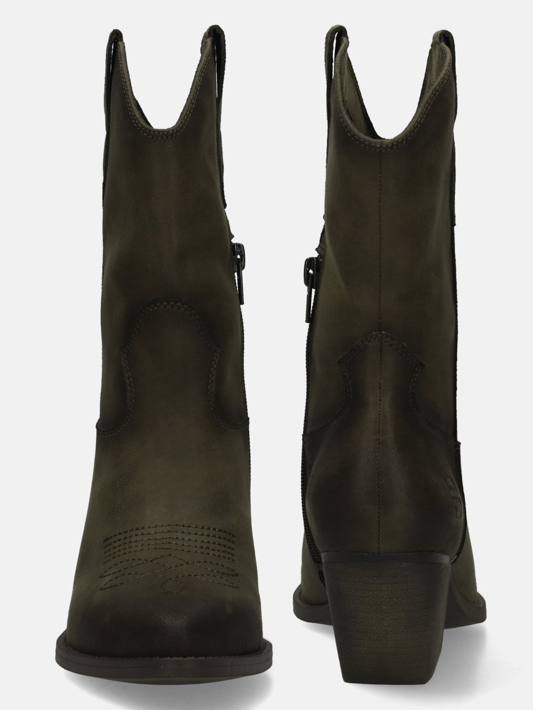 BAGATT Dark Green Cow boy Boots