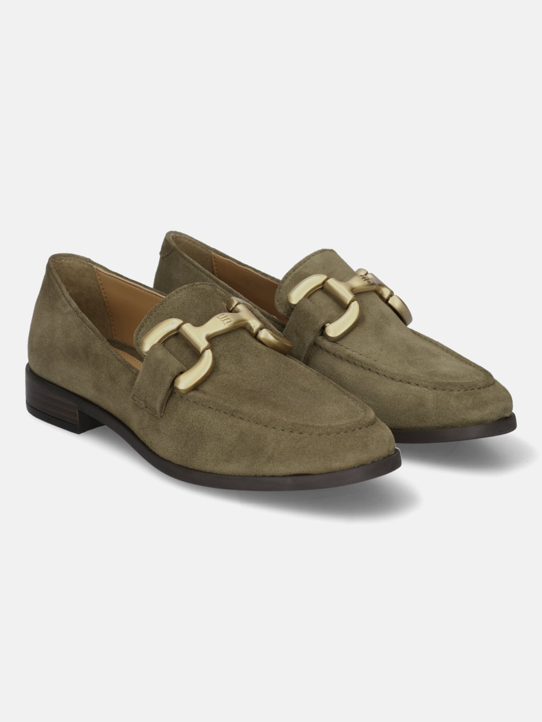 BAGATT Rosalie Dark Green Loafers Slip-Ons - Main Image