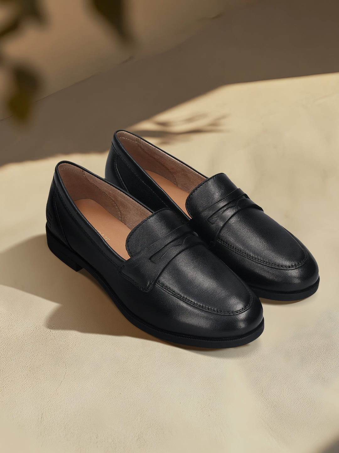 TT.BAGATT Edwina black Premium Leather Slip-Ons