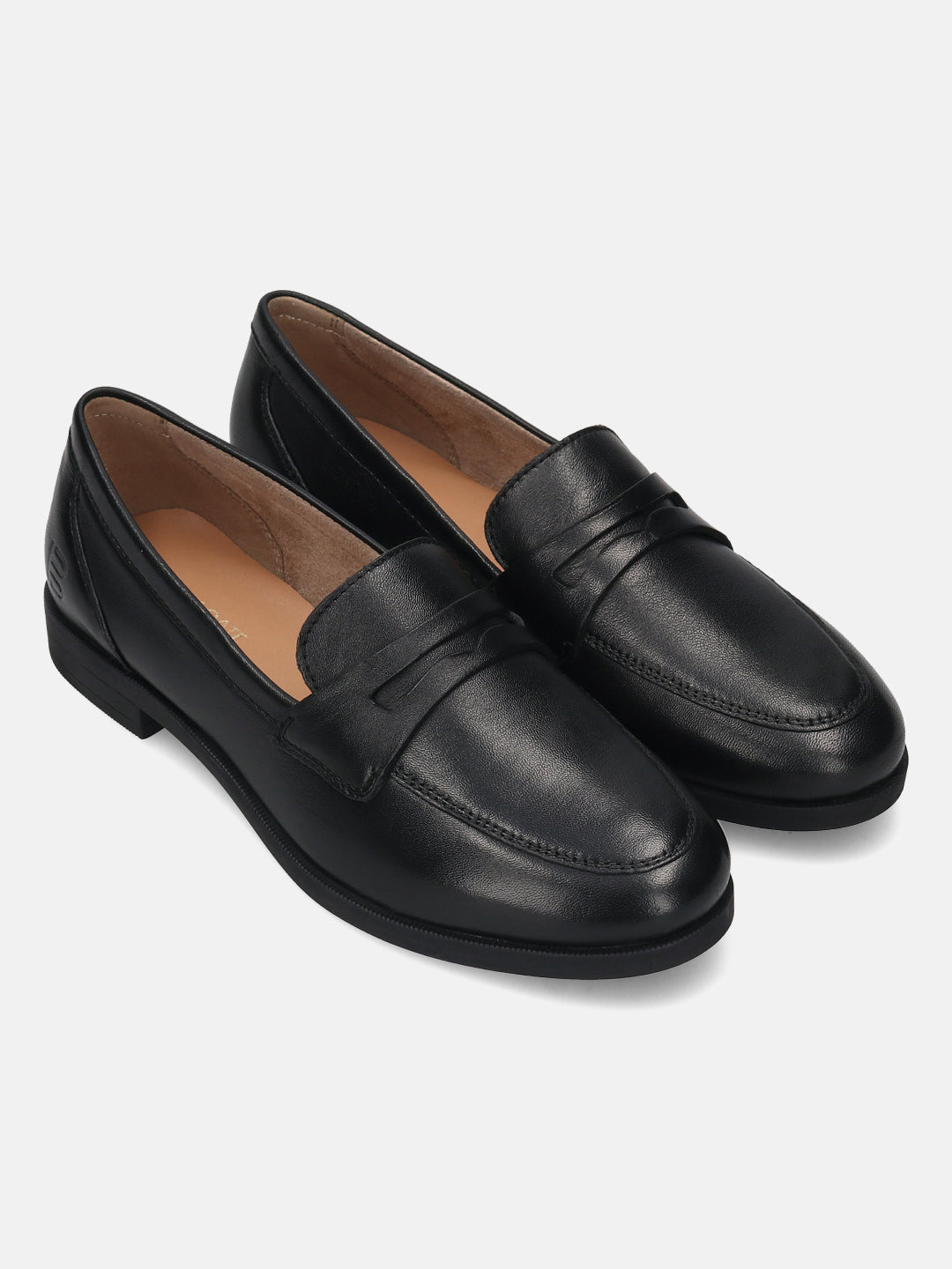 TT.BAGATT Edwina black Premium Leather Slip-Ons