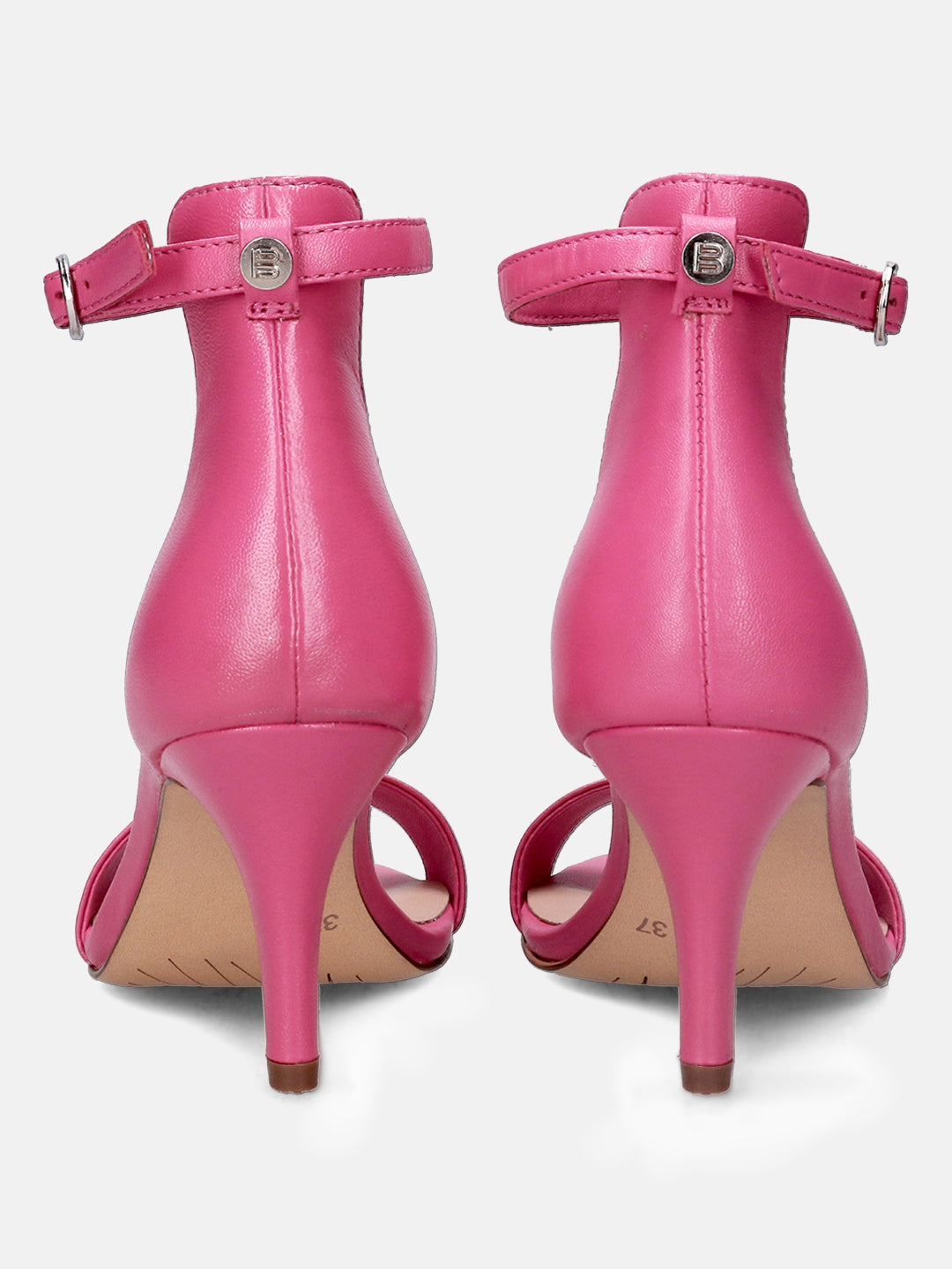 BAGATT Silvana Trends Premium Leather Ankle Strap Stilettos Heels