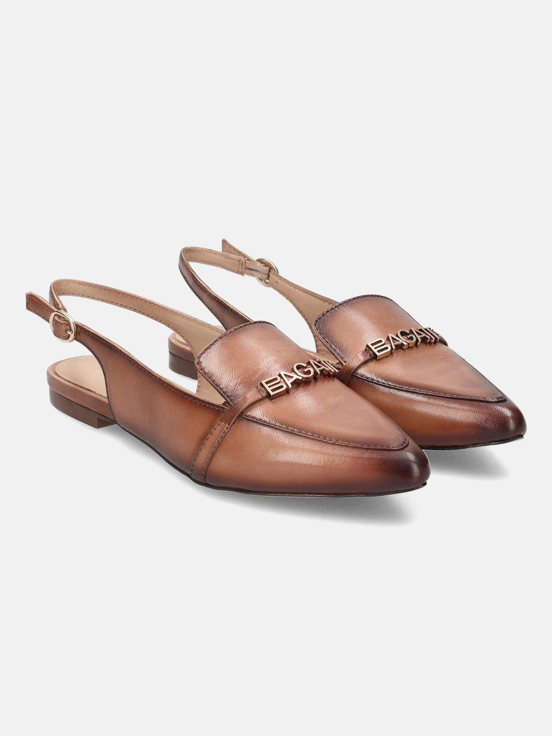 BAGATT Tabea Beige Premium Leather Slingback