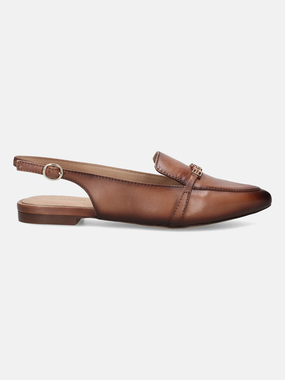 BAGATT Tabea Beige Premium Leather Slingback