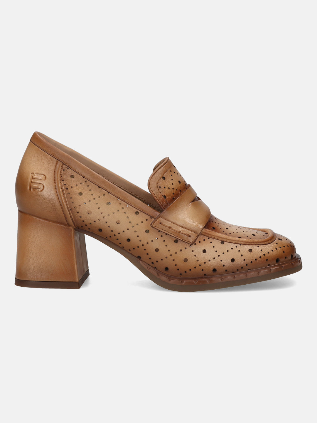 BAGATT Scala Light Brown Premium Leather Pumps