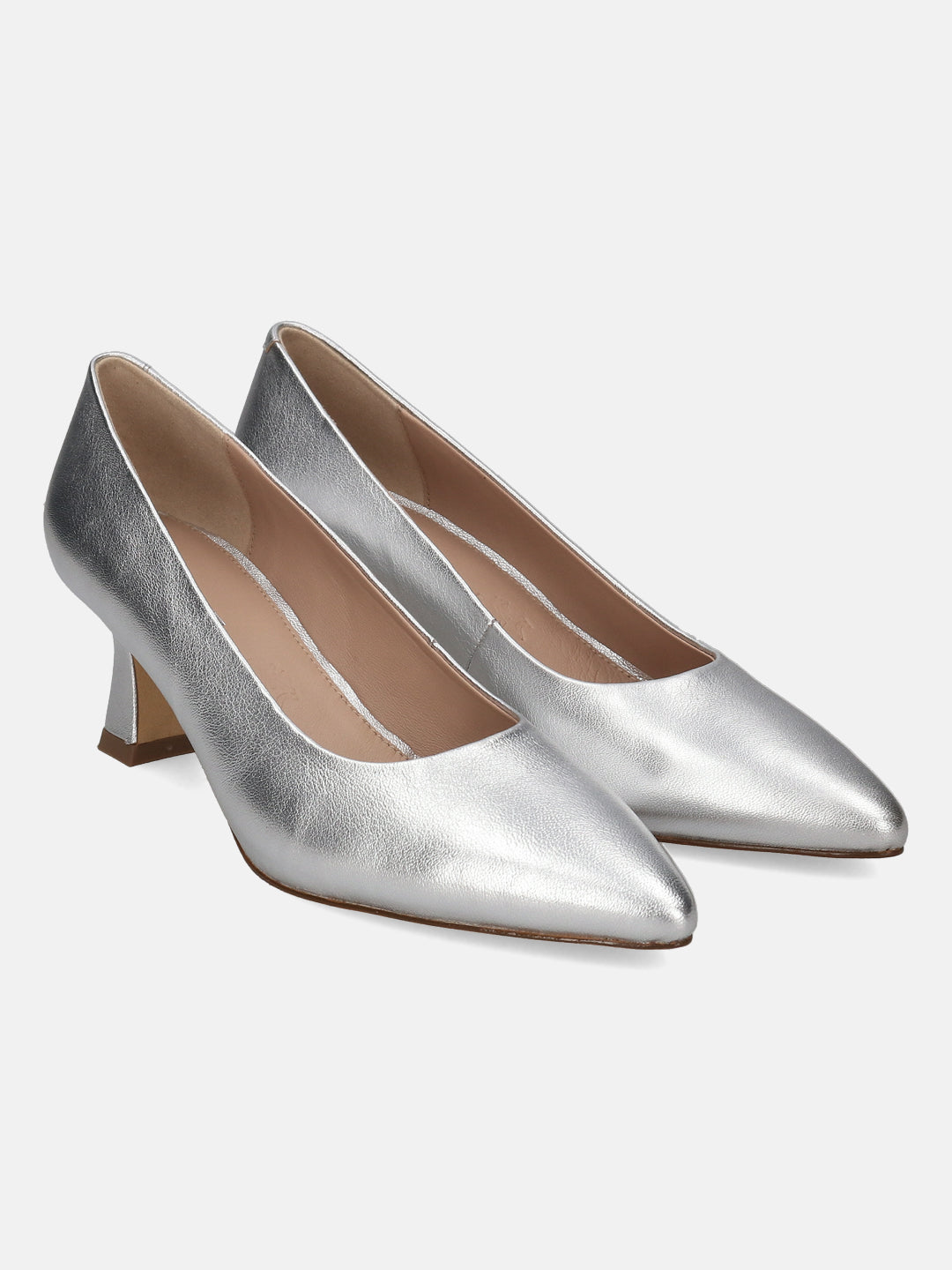 BAGATT Varese Silver Premium Leather Pumps